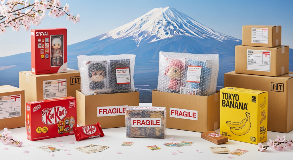 ฝากซื้อของญี่ปุ่น Golden Week พฤษภาคม 2026 กล่องสินค้า KitKat Tokyo Banana พร้อมส่งไทย